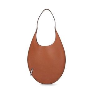 Tory Burch Rounded Minimalist Shoulder Bag With Silver Accent - NWT